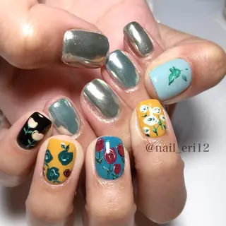 ショート ネイル nail salon &e eriのネイルデザイン