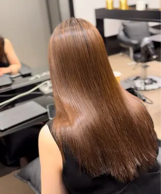 ロング 池田 龍生のヘアスタイル