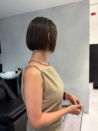ショート カラー SALOWIN天神大名店所属・吉武 茂暉のヘアスタイル