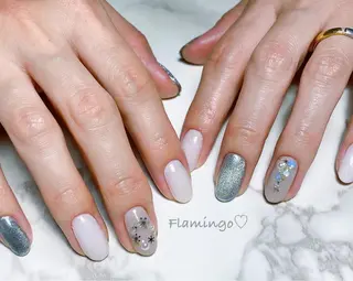 ネイル 40代からの爪を守る ×ケア重視サロン♡のネイルデザイン