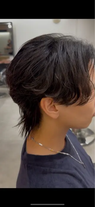 パーマ メンズ 新谷 來のヘアスタイル