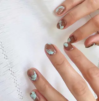 ネイル 吉留 あやののネイルデザイン