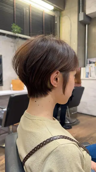 ショート ROBBY 表参道【練習モデル】のヘアスタイル