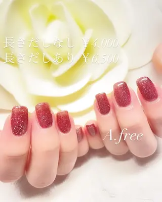 ネイル A.free✧*｡ アレルギー対応✧*｡のネイルデザイン