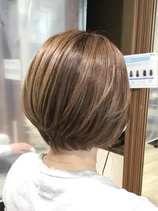 ショート KIZU 髪質改善 オカルト怪談のヘアスタイル