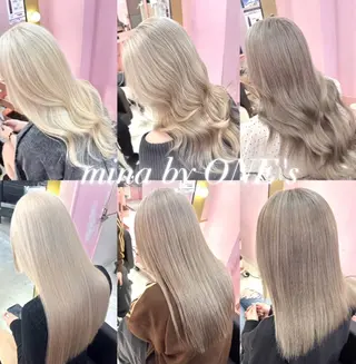 ロング カラー ハイトーン支持率 No.1🦋KOKIのヘアスタイル