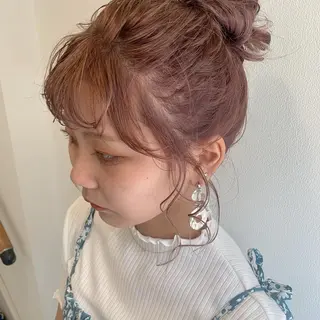 ミディアム カラー MARU レイヤー/パーマのヘアスタイル