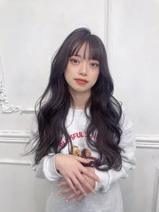 ロング MaisonHALU さくらのヘアスタイル