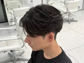 ショート カラー パーマ メンズ Ace men's salon 岡崎店所属・水谷 璃温のヘアスタイル