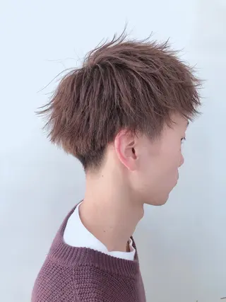 ショート カラー ヘアアレンジ メンズ メンズZina代表 田端 麗治のヘアスタイル