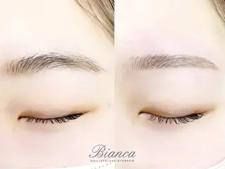 アイブロウ Bianca 中神のマツエク・マツパデザイン