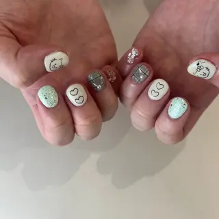 ネイル Lumos nails&eyelashes桜川店所属・Lumos hirocoのネイルデザイン