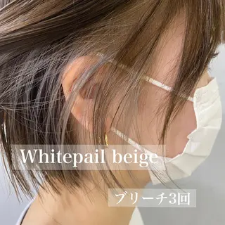 ショート カラー 舟橋 りんかのヘアスタイル