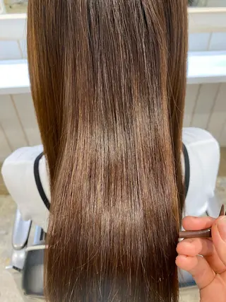 ロング HOLIDAYS CARE&SPA所属・キクチ ホナミのヘアスタイル