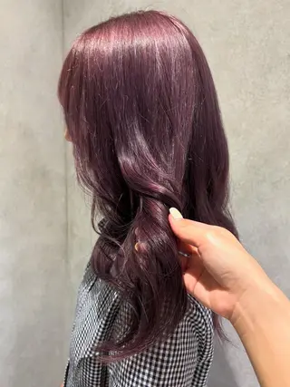 カラー yumemiレイヤー ‎✴︎ 透明感カラーのヘアスタイル