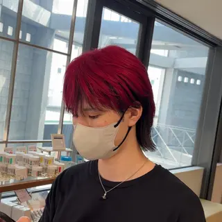 ショート カラー ✨ケアブリーチカラー ✨️透明感カラーのヘアスタイル