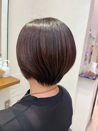 ショート コテ巻き風パーマ🫧 麻尋のヘアスタイル