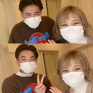 ショート カラー メンズ キッズ ショート、ボブなら お任せ❤️石川由美のヘアスタイル