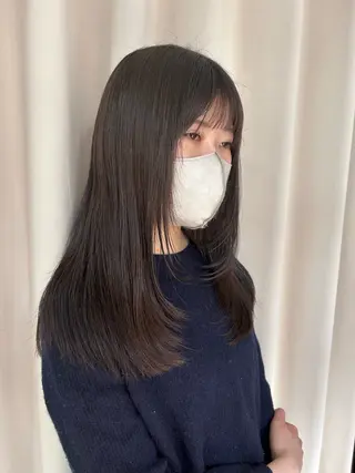 ロング ハイトーン×艶カラー 🤍MIZUKIのヘアスタイル