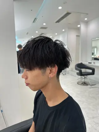 メンズ 🐺メンズパーマ マッシュ　あさひ🐺のヘアスタイル
