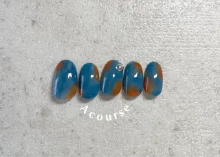 ネイル 0203ムニムサン 💙Honokaのネイルデザイン