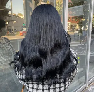 セミロング カラー 🌈カラーとエクステ 🌈のヘアスタイル