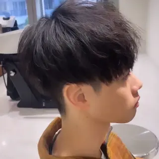 ショート メンズ 金碇 祐羽人のヘアスタイル