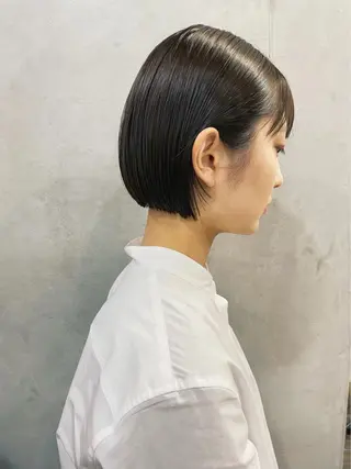 ショート ブリーチ/美髪矯正 垢抜けヘア/そらのヘアスタイル