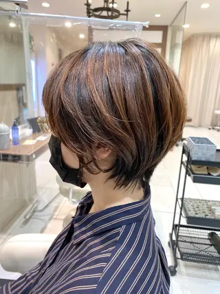 ショート 横山 直輝のヘアスタイル