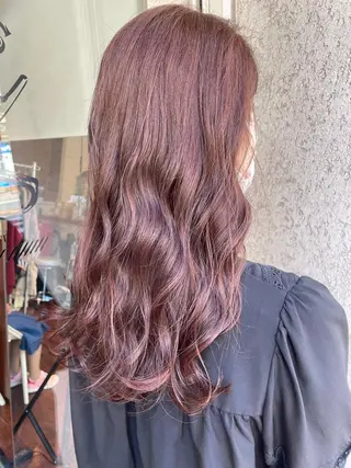 ロング カラー CoCooN 店長 さのえみのヘアスタイル