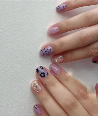 ネイル ✿は✿ぴ ✿ね✿す✿のネイルデザイン