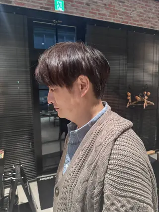 メンズ miyu ボブモデル募集中のヘアスタイル