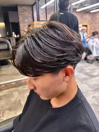 メンズ フェザーパーマ職人 🪽yutoのヘアスタイル