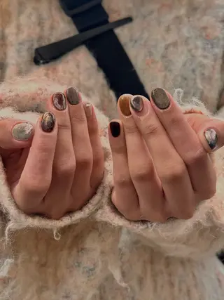 ネイル nail atelier 泡沫 utakata所属・ナカジマミナミ ネイリストのネイルデザイン