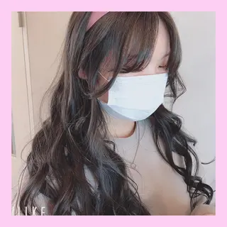 ロング カラー🫧アレンジ 🎀REIMIのヘアスタイル