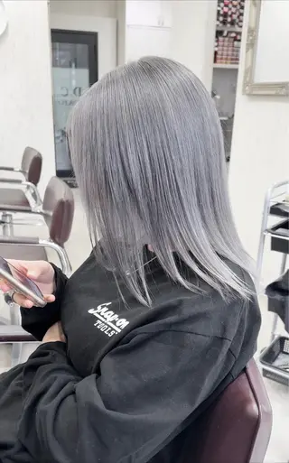 ミディアム カラー D.C 池袋所属・TAKATO ✨ハイトーン✨のヘアスタイル