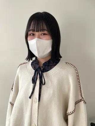 ショート silo所属・silo MOKA 顔周りカット🦦のヘアスタイル