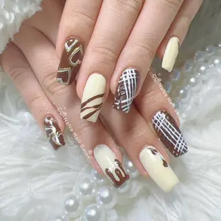 ネイル 💎CC・NaNa 韓国風ネイル🌙Cのネイルデザイン