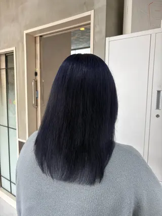 セミロング カラー GRANDEUR やまだかなのヘアスタイル