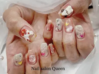 ネイル ネイルサロンクイーン 東京/新宿/大久保のネイルデザイン