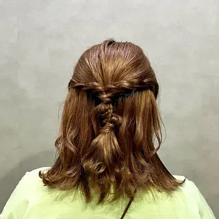 ショート ヘアアレンジ 褒められヘアメイク /‎ボブ女子🐶みおのヘアスタイル