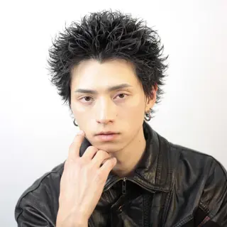 メンズ トレンドメンズパーマ 🔥BLUCK札幌のヘアスタイル