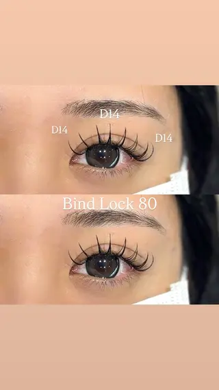 マツエク・マツパ 🍇chinatsu 🍇en Rêveのマツエク・マツパデザイン