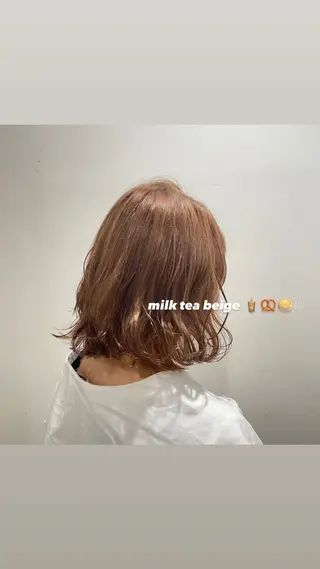 ショート カラー LUAU Ao cahoのヘアスタイル