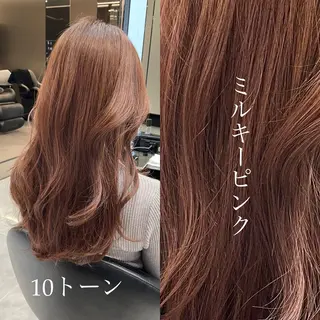 セミロング HARUKI MINATO  Japan福岡所属・似合わせカット 迫留由弥のヘアスタイル