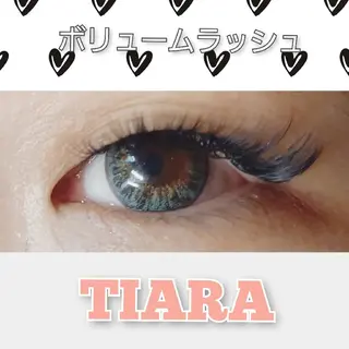 マツエク・マツパ 💡次世代LED -TIARA💡のマツエク・マツパデザイン