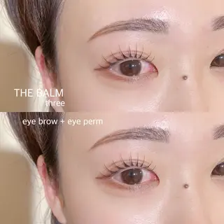 アイブロウ THE BALM three🌼本名のマツエク・マツパデザイン