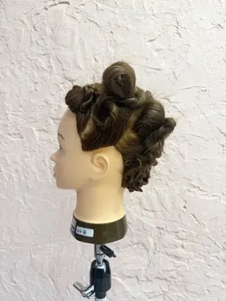 ヘアアレンジ アレンジ🎀暗髪🥣 FACE。らんのヘアスタイル
