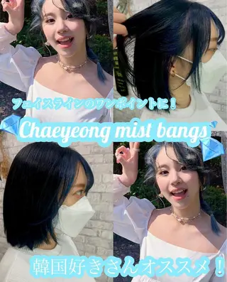 ショート カラー LIBERTE所属・韓国ヘア🌈加藤 瑠華のヘアスタイル