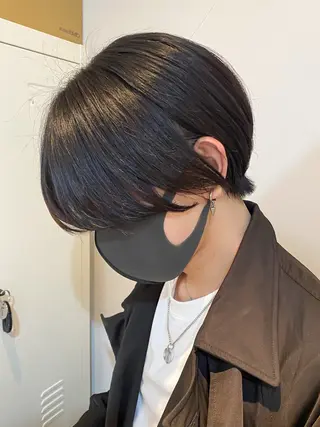 メンズ パーマ/ダブルカラー ブリーチ⭐️海斗のヘアスタイル